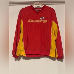 Vintage NFL Kansas City Chiefs Red and White Clothing Label